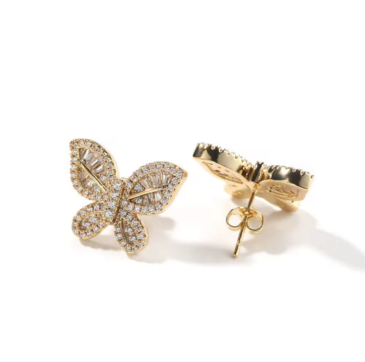 Aura Butterfly Studs