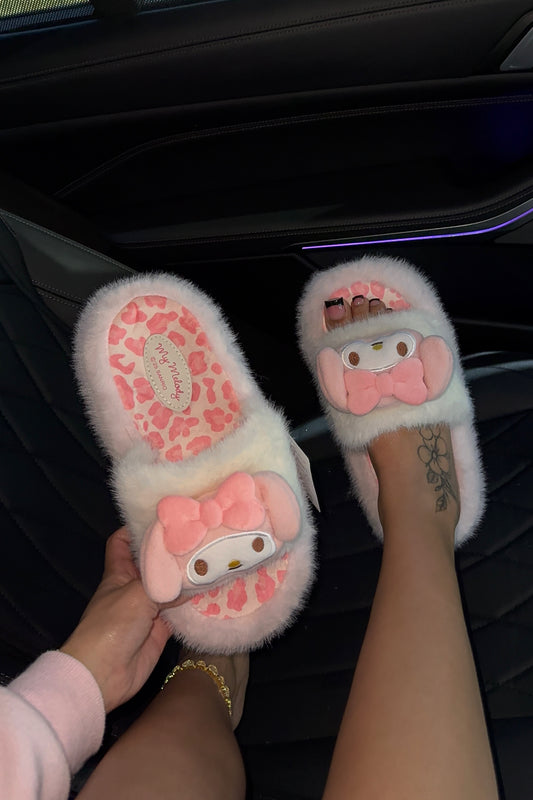 Blush Plush Slippers 🎀 Pre-Order